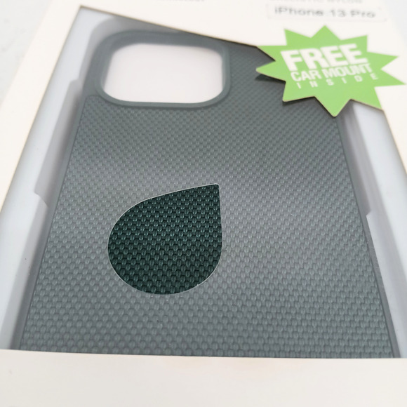 Evutec Aergo Series iPhone 13 Pro Case Ballistic Nylon w/Magnetic Car Vent Mount - Picture 6 of 7